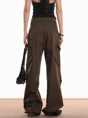 Flap - Waist Vintage Utility Cargo Pants - COPPING THREADS - CHICISLAND