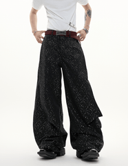 Galaxy Speckle Wide - Leg Trousers - COPPING THREADS - ArguE CulturE