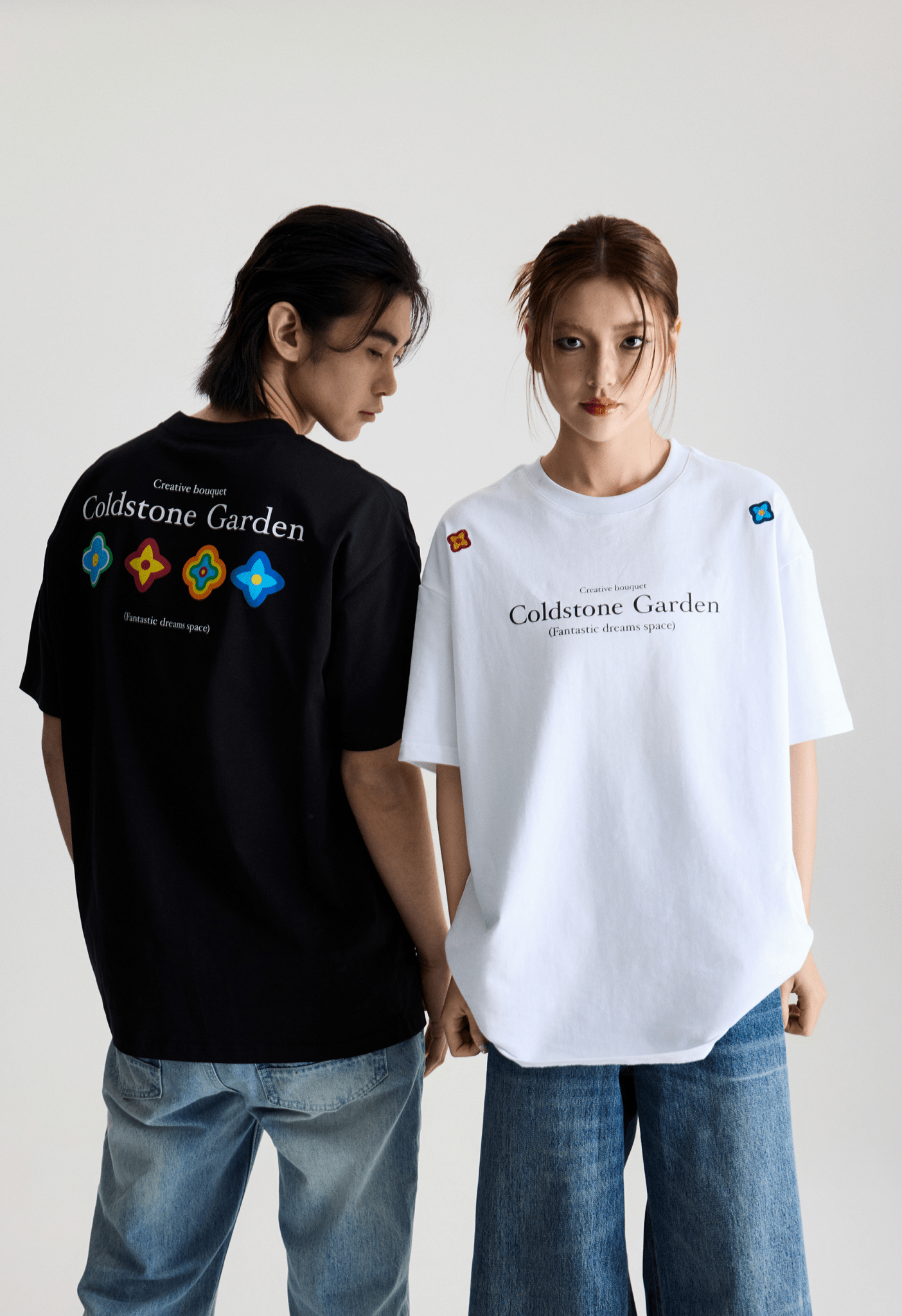 Garden Floral Emblem Graphic Tee - COPPING THREADS - Coldstone