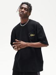 Hand - drawn Afro Puff Foam Print Tee - COPPING THREADS - Harsh and Cruel