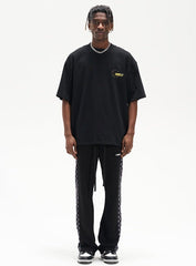 Hand - drawn Afro Puff Foam Print Tee - COPPING THREADS - Harsh and Cruel