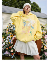 Handcrafted Lace Bow Pullover Hoodie - COPPING THREADS - Harsh and Cruel