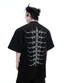 Heavyweight Studded Spine Embroidery Tee - COPPING THREADS - ArguE CulturE