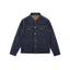 IDLT denim jacket, dark blue front.