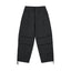 IDLT cargo pants, black front.