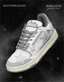 KAALIXTO Gray Star Sneakers - COPPING THREADS - KAALIXTO