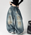 Lightning Wash Baggy Wide - Leg Jeans - COPPING THREADS - CT Select