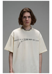 LOSTCTRL Letters Logo Tee - COPPING THREADS - LOSTCTRL
