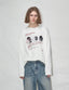 LOSTCTRL LOOK AT ME Print Long Sleeve Tee - COPPING THREADS - LOSTCTRL