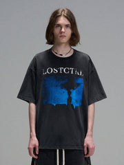LOSTCTRL Redemption Vintage Washed Tee - COPPING THREADS - LOSTCTRL