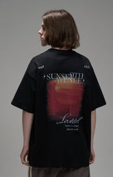 LOSTCTRL Sunset Print Tee - COPPING THREADS - LOSTCTRL