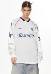 Mesh Breathable Long Sleeve Jersey Tee - COPPING THREADS - CHICISLAND