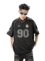 Mesh Breathable Oversized Jersey Tee - COPPING THREADS - CT Select