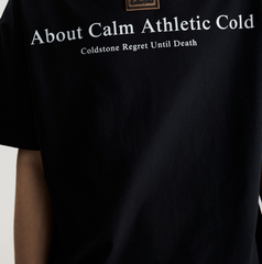 Minimalist Graphic Rubber Patch Tee - COPPING THREADS - Coldstone