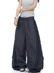 Multi - Pocket Tactical Wide - Leg Paratrooper Pants - COPPING THREADS - CT Select