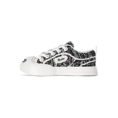 OUDER Smiler Chanel - style Canvas Black - COPPING THREADS - Ouder