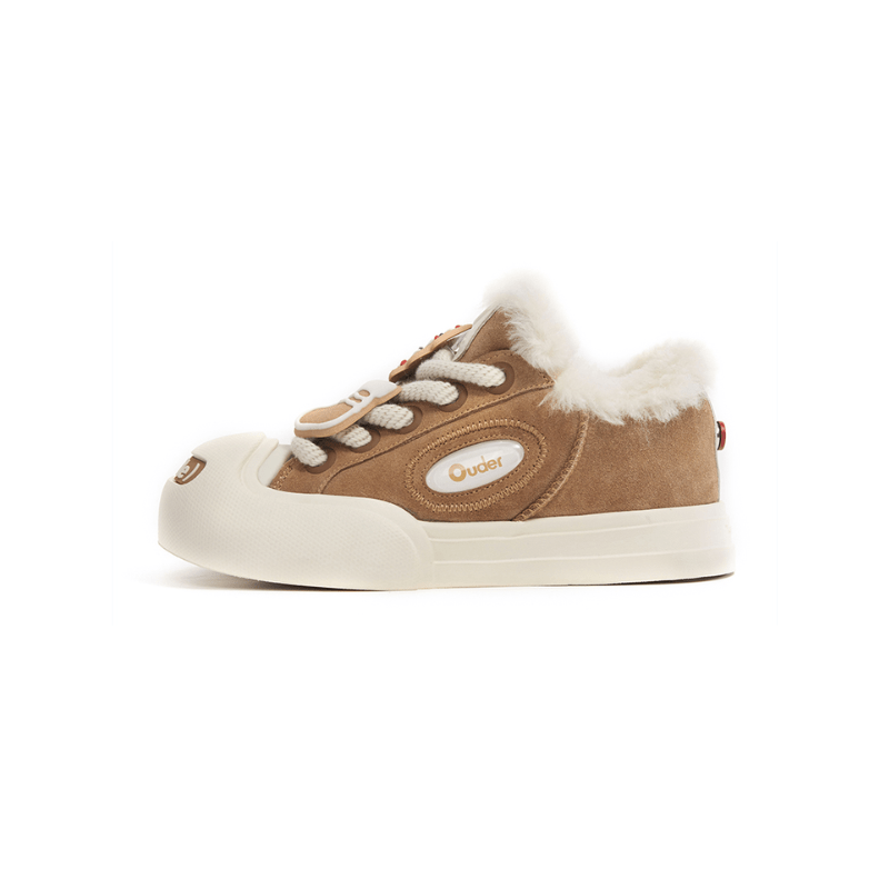 OUDER Smiler Fleece - Lined Canvas Brown - Winter Limited Edition - COPPING THREADS - Ouder