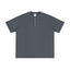 Oversized Short-Sleeve Henley - COPPING THREADS - IDLT