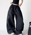 Oversized Wide - Leg Drawstring Cargo Pants - COPPING THREADS - CT Select