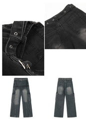 Patchwork Multi - Pocket Functional Denim - COPPING THREADS - RAYOHOPP