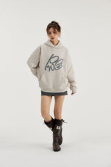 PAWY Letter Puff Print Hoodie - COPPING THREADS - CT Select