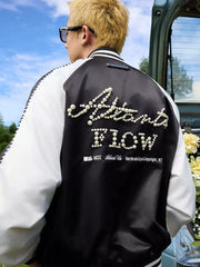 Pearl Embroidered Yokosuka Baseball Jacket - COPPING THREADS - Harsh and Cruel