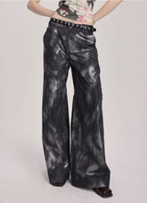 Phosphorescent Heart Casual Pants - COPPING THREADS - ARTMONSTER