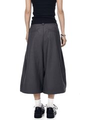 Pleated Clean - Fit Wide - Leg Trousers - COPPING THREADS - CT Select