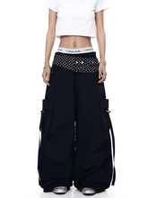 Polka - Dot Flap Parachute Cargo Pants - COPPING THREADS - CT Select