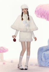 Pom - Pom Cape Coat - COPPING THREADS - AYF