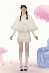 Pom - Pom Cape Coat - COPPING THREADS - AYF