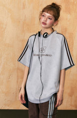 Project Vintage Striped Patchwork Tee - COPPING THREADS - CHICISLAND