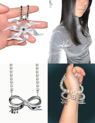 Punk Sweetheart Butterfly Gemstone Necklace - COPPING THREADS - TNYP