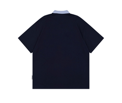 Puppy Embroidered Varsity Polo Tee - COPPING THREADS - CT Coquette