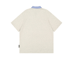 Puppy Embroidered Varsity Polo Tee - COPPING THREADS - CT Coquette