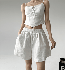 Quick - Dry Wide - Leg Casual Shorts - COPPING THREADS - CT Select