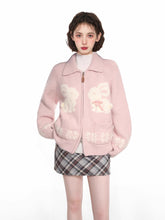 Rabbit Graphic Double - Zip Knit Cardigan - COPPING THREADS - CT Select