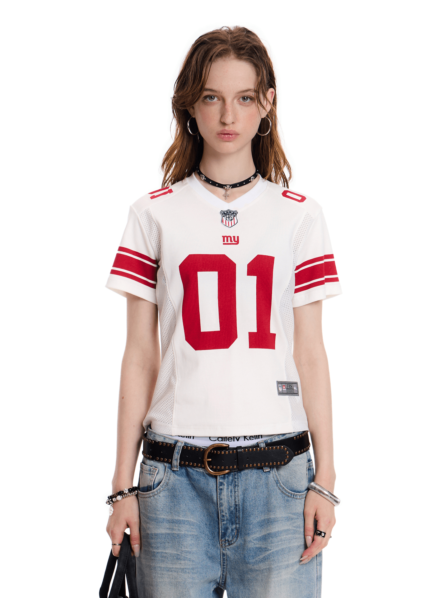 Retro 01 Mesh Jersey Tee - COPPING THREADS - 0123Start