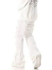 Retro Flared Cargo Pants - COPPING THREADS - CHICISLAND
