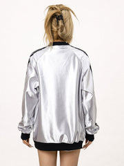 Retro Number Print Stripe Long Sleeve Jersey Tee - COPPING THREADS - CT Select