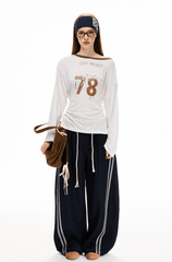 Retro Off - Shoulder 78 Graphic Tee - COPPING THREADS - CT Select