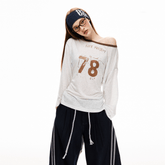 Retro Off - Shoulder 78 Graphic Tee - COPPING THREADS - CT Select