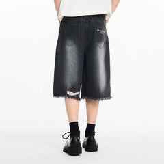 Retro Striped Cargo Jorts - COPPING THREADS - Harsh and Cruel