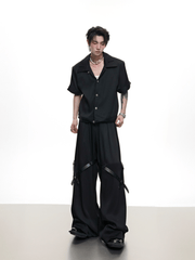 Sculpted Twill Texture Two - Piece Set – Shirt & Trousers - COPPING THREADS - ArguE CulturE