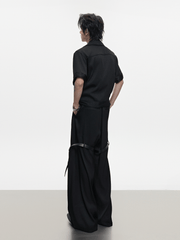 Sculpted Twill Texture Two - Piece Set – Shirt & Trousers - COPPING THREADS - ArguE CulturE
