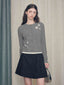 Sequin Embroidered Floral Knit Cardigan - COPPING THREADS - CHICISLAND