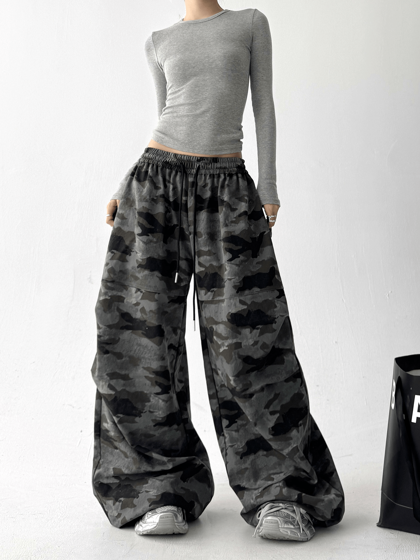 Shadow Camo Parachute Pants - COPPING THREADS - CT Select