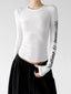 Sleeve-Print Long-Sleeve Top - CT66247 - COPPING THREADS - CT ORIGINALS