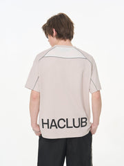 Spliced Jersey Logo Tee - COPPING THREADS - Harsh and Cruel