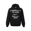 Spoof Brand Letter Print Hoodie - COPPING THREADS - ARTMONSTER